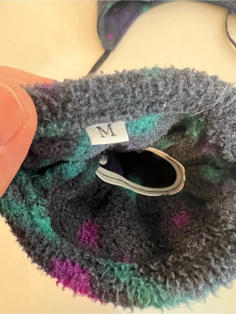 Vintage REI beanie and mittens